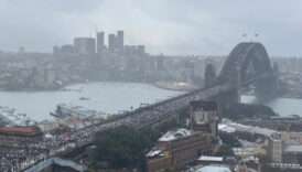 avustralyada onbinler yagmur altinda gazze icin yurudu d5Vpf5H1