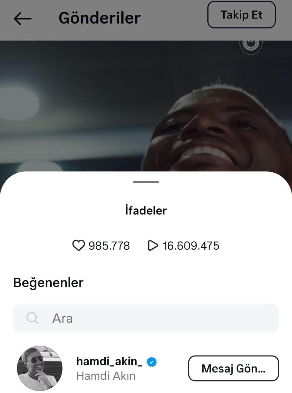 aziz yildirimla tartismisti hamdi akin victor osimhenin videosunu begendi 0