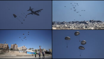 bae ve urdun avrupa ulkelerinin destegiyle gazzeye yardim ulastirdi TDkILuH5