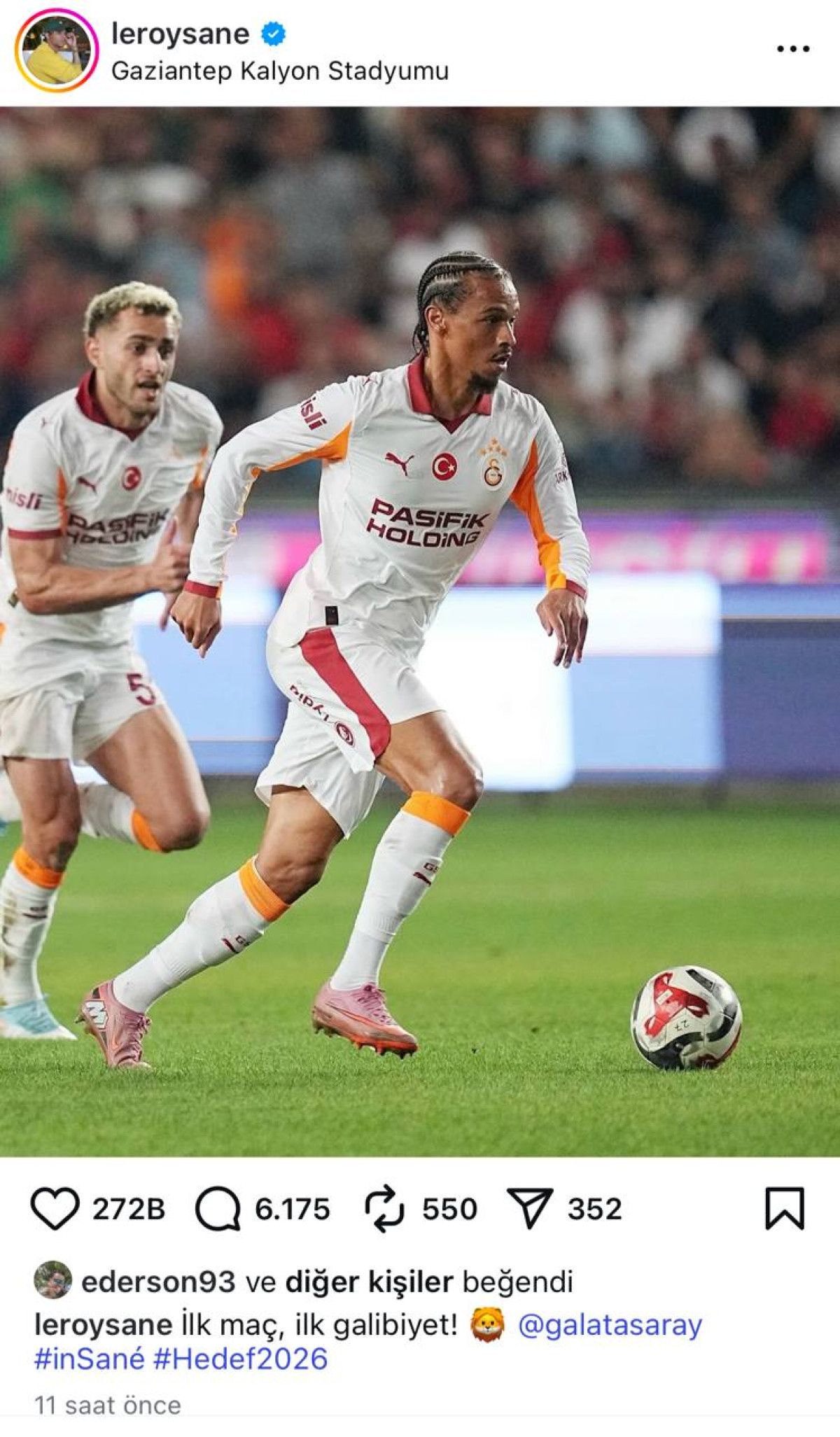 edersondan galatasaray taraftarini heyecanlandiran begeni 1 NbCc73rP