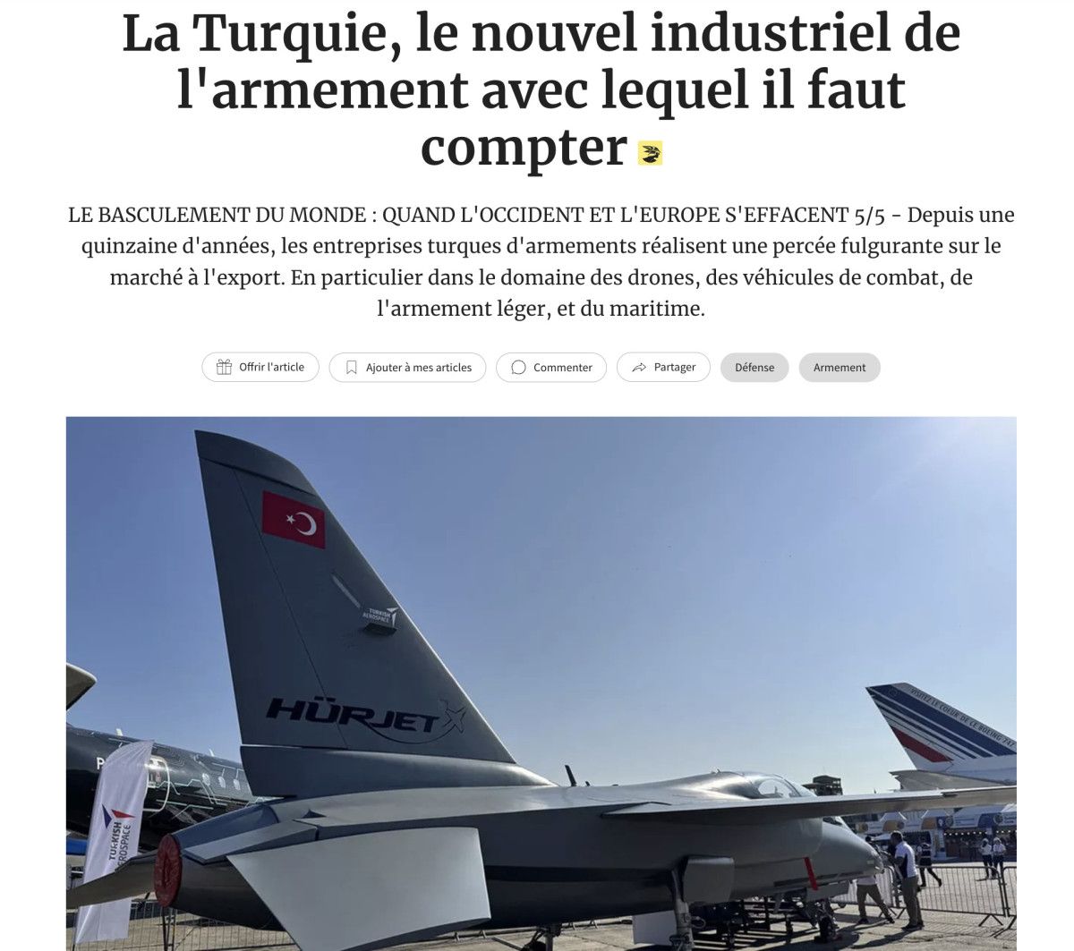 fransiz basini yazdi turkiye yeni bir silah sanayi devi 0 N8zuYu2L