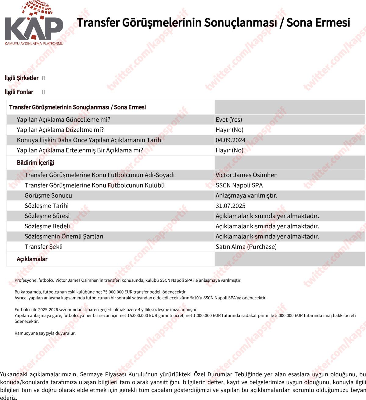 galatasaray victor osimheni resmen duyurdu 0 8SDmjn9j