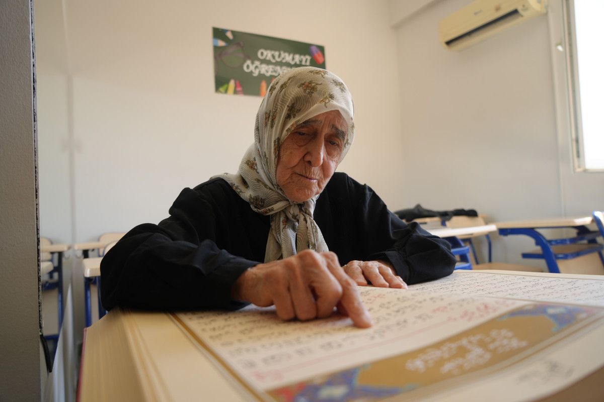 gaziantepte 87 yasinda kuran i kerim okumayi ogrendi 3