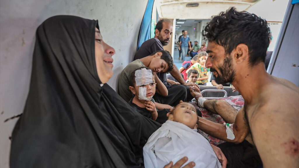 gazzede israil soykirimi filistinliler bombardiman ve aclikla savasiyor iK2sb8Vj