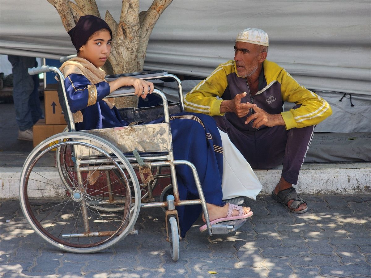 gazzede yaralilar cadirlarda tedavi ediliyor 0 T3vkOgRN