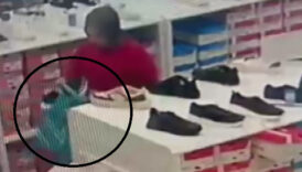 hatayda avmde 5 farkli magazadan kiyafet ve ayakkabi caldi guvenlik kameralarina yakalandi mGf3numz