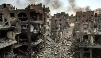 israil gazzede filistin kizilayi karargahini bombaladi 1 personel hayatini kaybetti ROmEH4z8