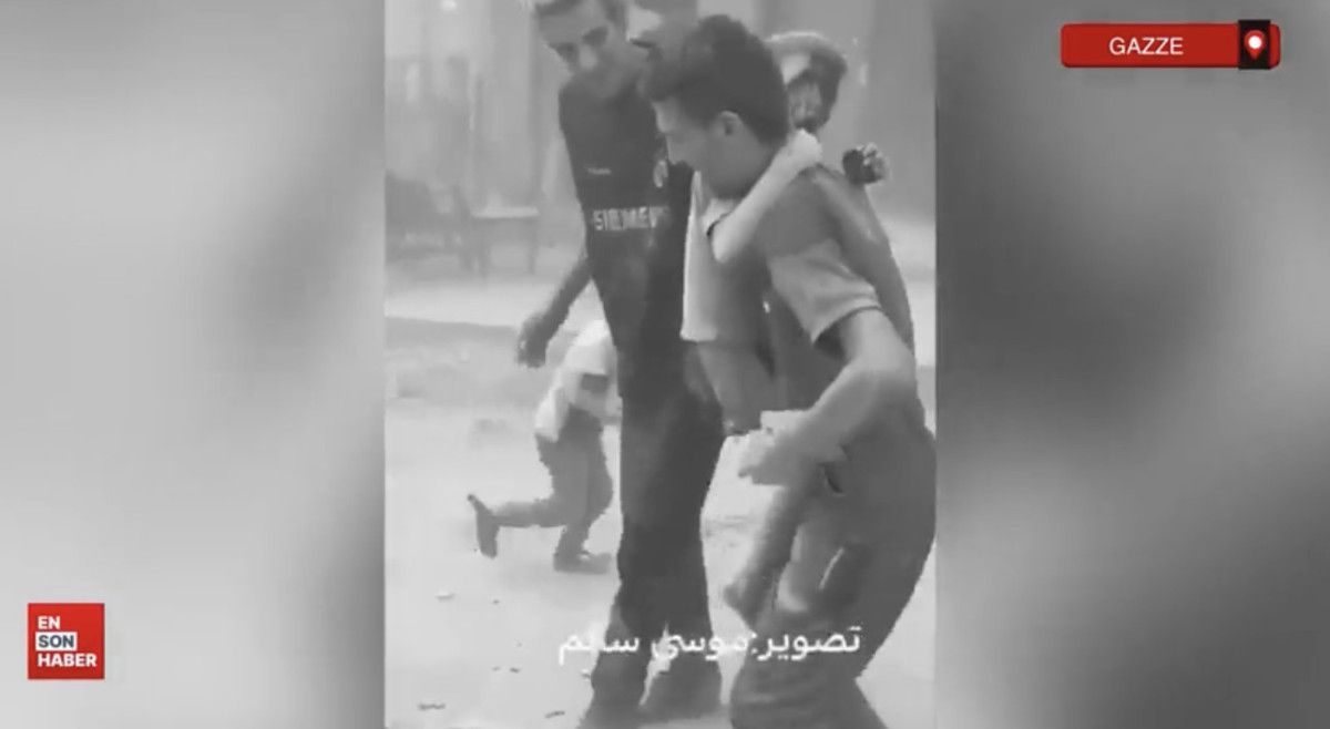 israil gazzede sivillerin sigindigi alani hedef aldi 0