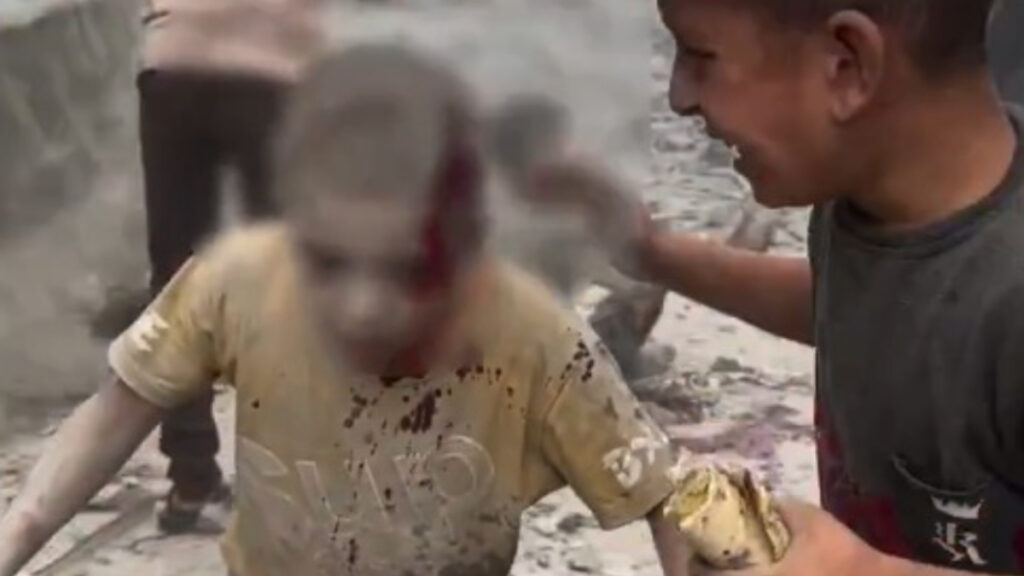 israil gazzede sivillerin sigindigi alani hedef aldi E35md4M2