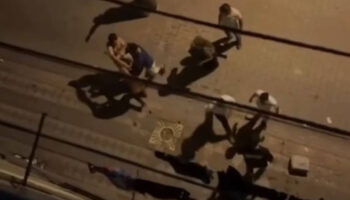 istanbulda iki ailenin tasli sopali kavgasi kamerada Ismga162