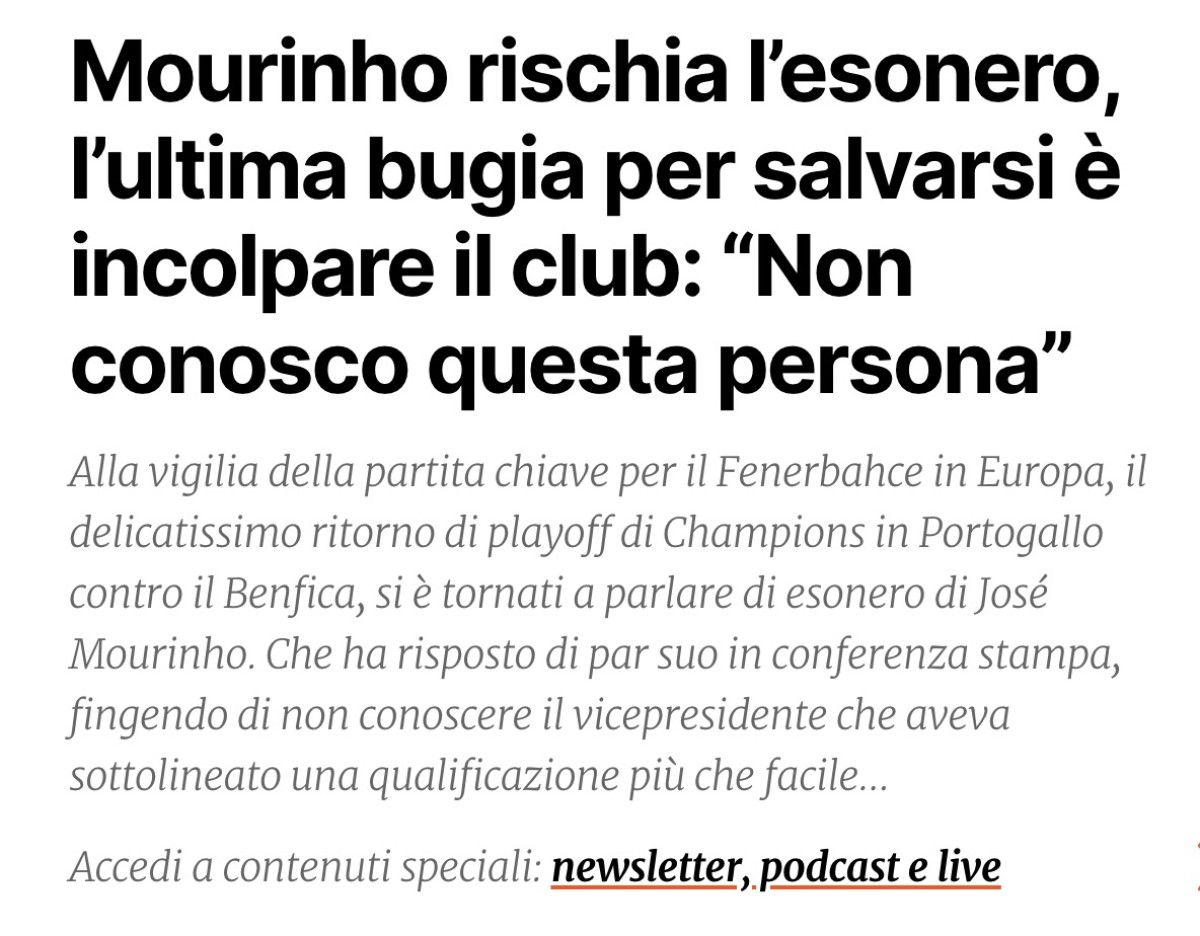 jose mourinhonun sozleri dunya basininda kendini kurtarmak icin kulubu sucluyor 0 wHfQLfgu