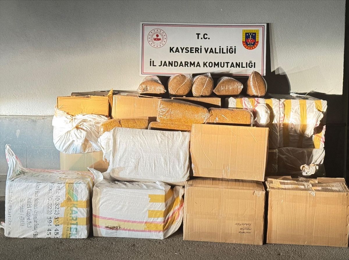 kayseride yolcu otobusunde 750 kilogram kacak tutun bulundu 0 GcJ8m1qO