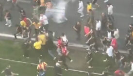 kayserispor taraftarindan galatasarayin kaldigi otele saldiri XPQM1mJN