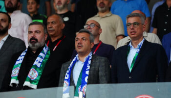 kemal memisoglu rizespor goztepe macini tribunden izledi M6EhZOfG