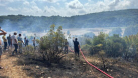 kirklarelinde cikan orman yangini sonduruldu tP653y9F