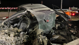 kocaelide kuzey marmara otoyolunda korkunc kaza otomobil bariyerlere saplandi izZvWM45