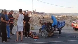 malatyadaki kazada otomobil ile capa motoru carpisti w2OCaFET