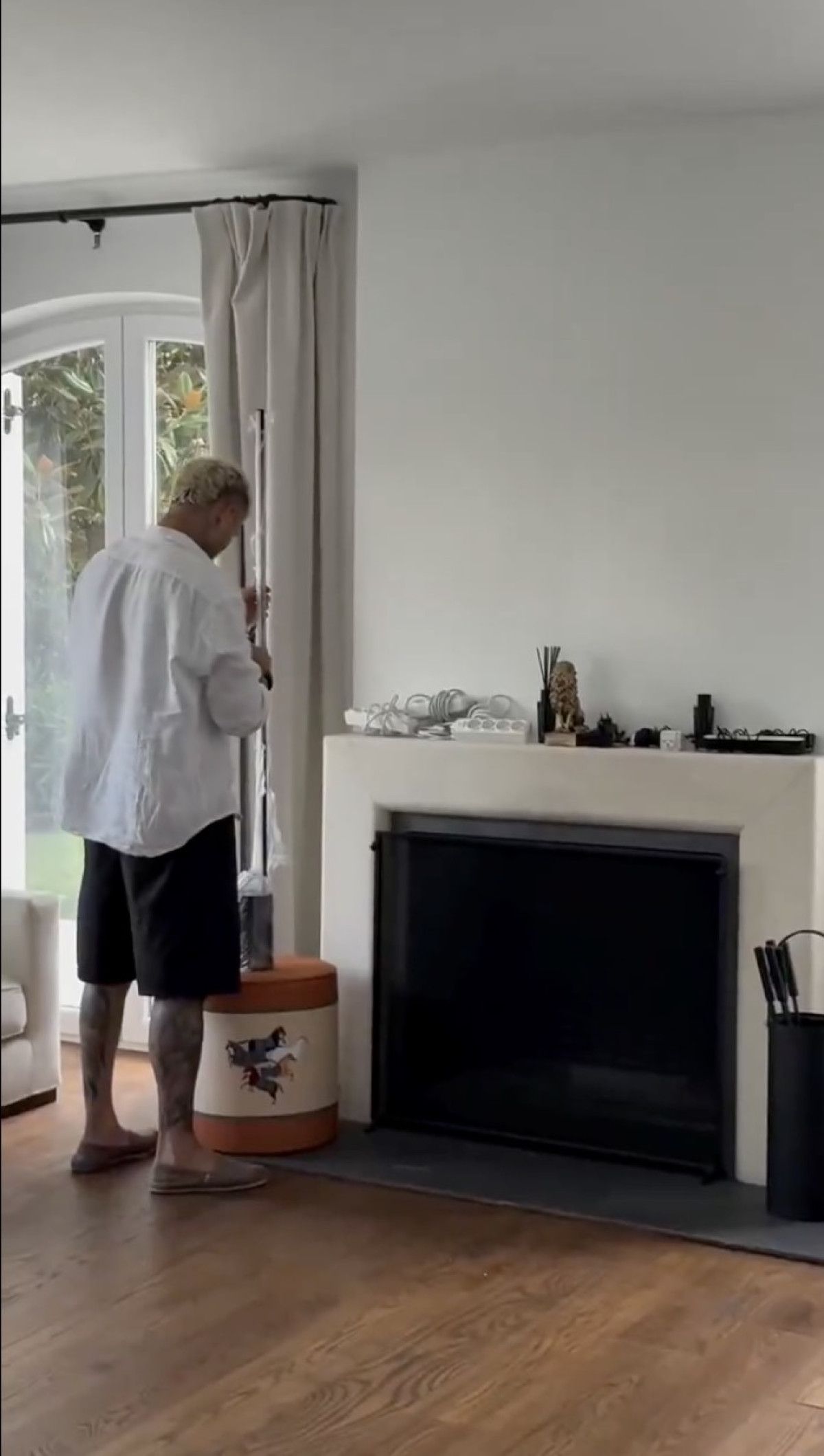 mauro icardiin ev halleri tamirat yaparken goruldu 1