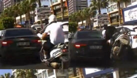 mersinde iki ayri motosiklet kazasi goruntulendi sKCh9HI3