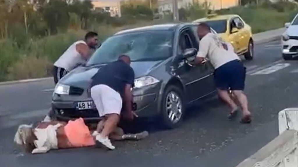 muglada otomobilin carptigi kadin agir yaralandi alkollu surucu kacmaya calisti 7d2HnA9T