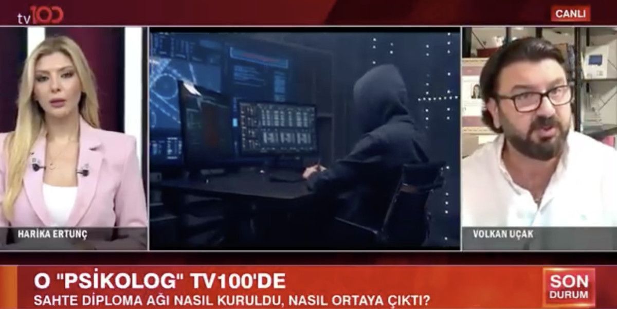 sahte psikolog iddiasiyla gundeme gelen volkan ucak tv100e aciklamalarda bulundu 0 mkBBqZnu
