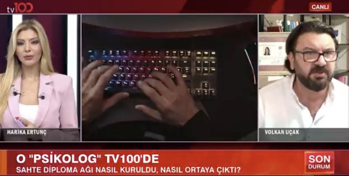 sahte psikolog iddiasiyla gundeme gelen volkan ucak tv100e aciklamalarda bulundu 1 7sIWBjuy