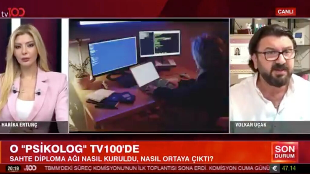 sahte psikolog iddiasiyla gundeme gelen volkan ucak tv100e aciklamalarda bulundu hIPthxAd