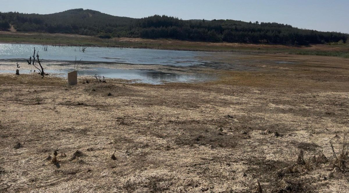 tekirdagda yazir goleti alarm veriyor su seviyesi yuzde 4e dustu 0 7TFtPHXa