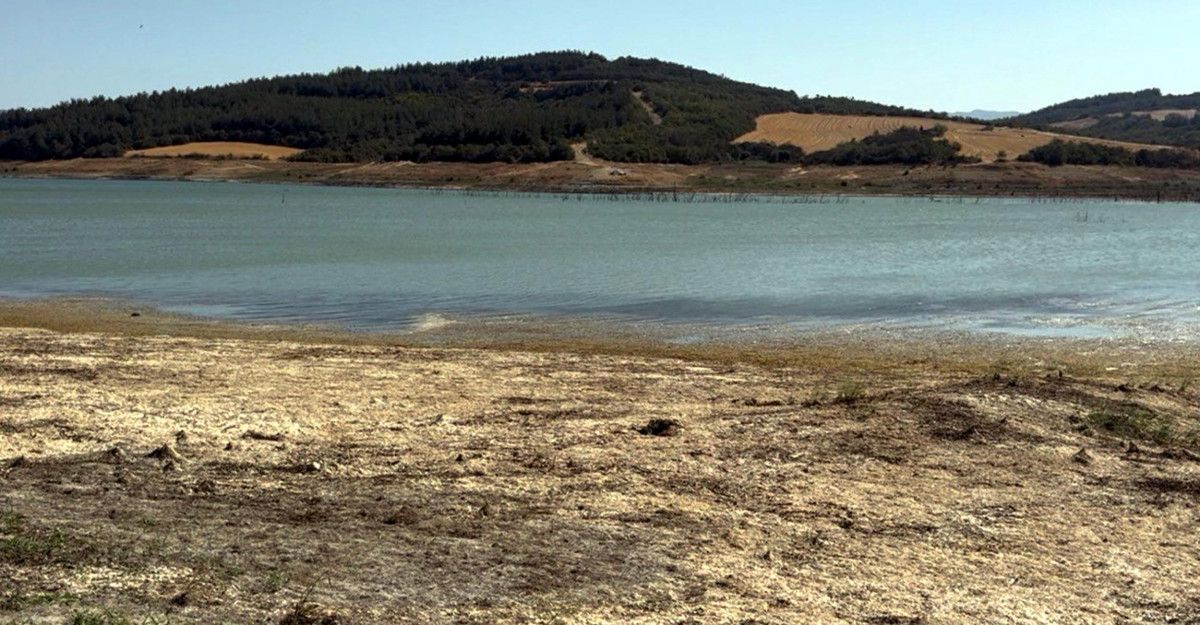 tekirdagda yazir goleti alarm veriyor su seviyesi yuzde 4e dustu 1 2varaqeZ