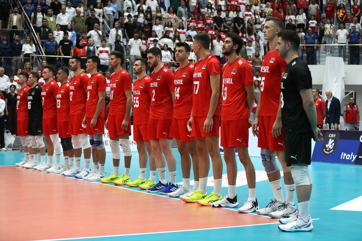 Türkiye, CEV Erkekler Avrupa Voleybol Şampiyonası'nda 1 turkiye cev erkekler avrupa voleybol sampiyonasinda 0 EGllQKTv