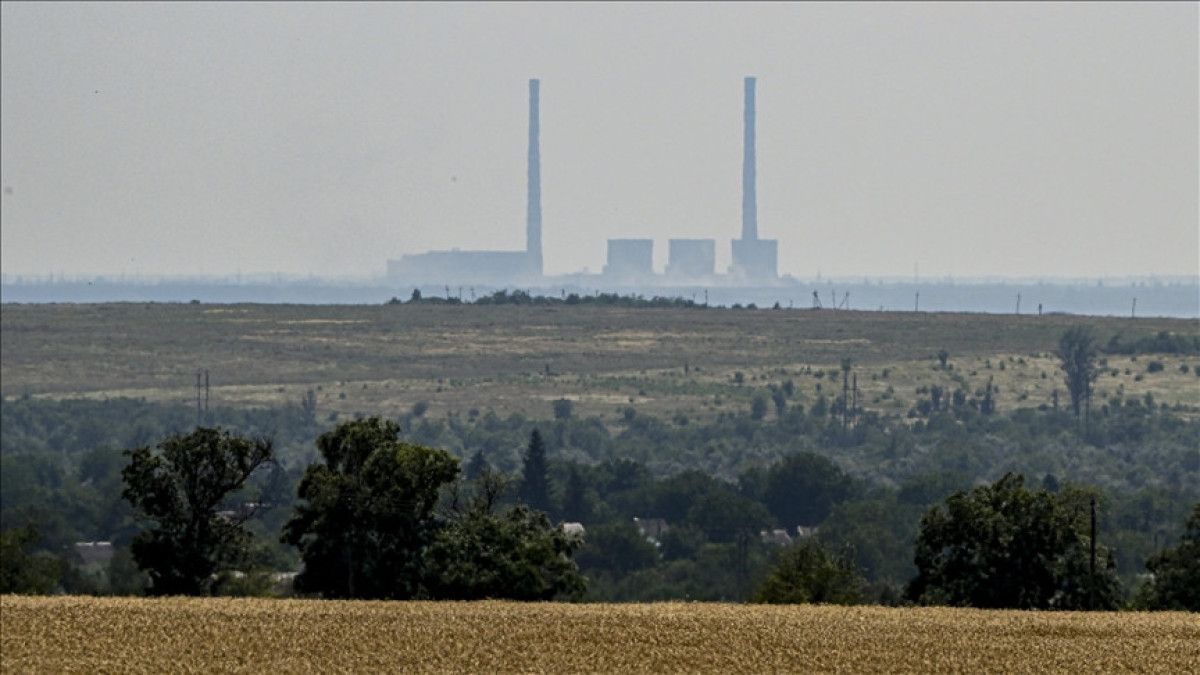 ukraynadaki zaporijya nukleer santralinde bulunan destek tesisi vuruldu 0 TyaaaSr2
