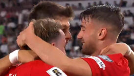 a milli futbol takiminda kusluk yok kerem ve yunus birlikte sevindi NcDYy8rw