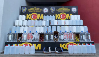 adana merkezli bes ilde 16 ton kacak etil alkol ele gecirildi hP54HwE3