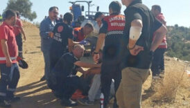 aydinda dinamitlerin kontrollu patlatilmasi sirasinda 12 kisi yaralandi 5kjK6H8R