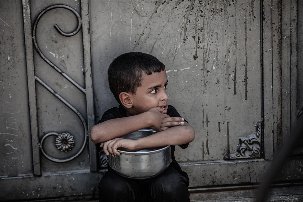 gazzede aclik tirmaniyor filistinlilere yemek dagitildi 5 t9RmGSAH