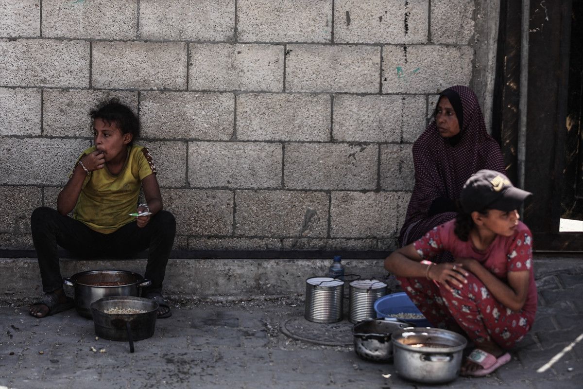 gazzede filistinlilere sicak yemek dagitildi 7 ZGBg7zYw