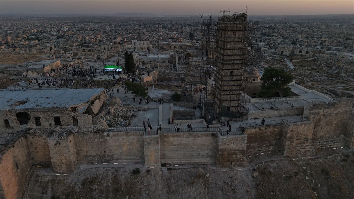 halep kalesinin restorasyonu tamamlandi ziyarete acildi 7