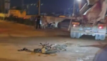 hatayda beton mikseri motosikleti ezdi surucu son anda kurtuldu NtgHixeh