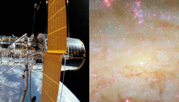 hubble teleskobu 51 milyon isik yili uzakliktaki bir sarmal galaksiyi goruntuledi rNPIjpTR