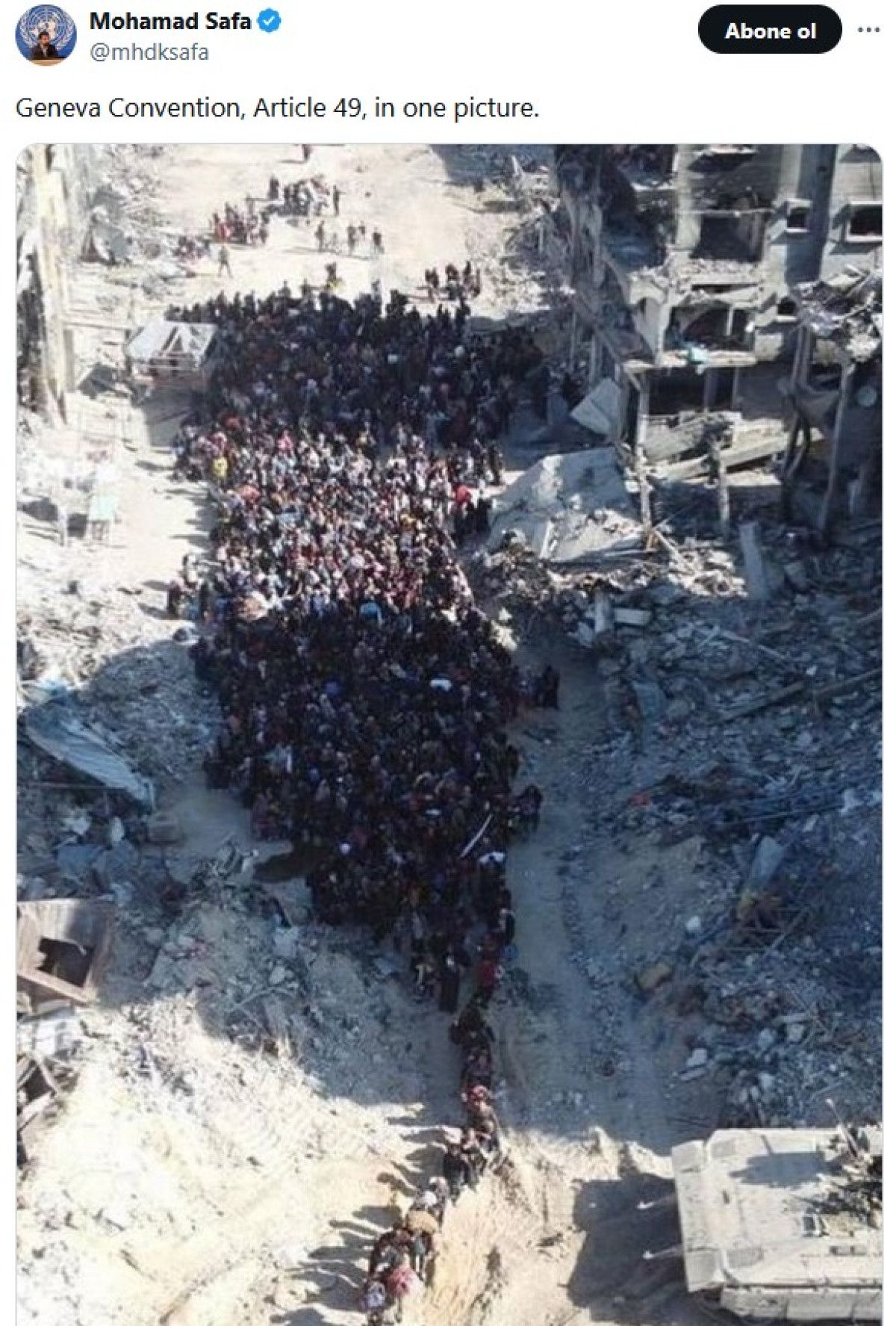 israil gazzede bmnin koydugu hicbir kurali tanimiyor 5 8kp4l9kg