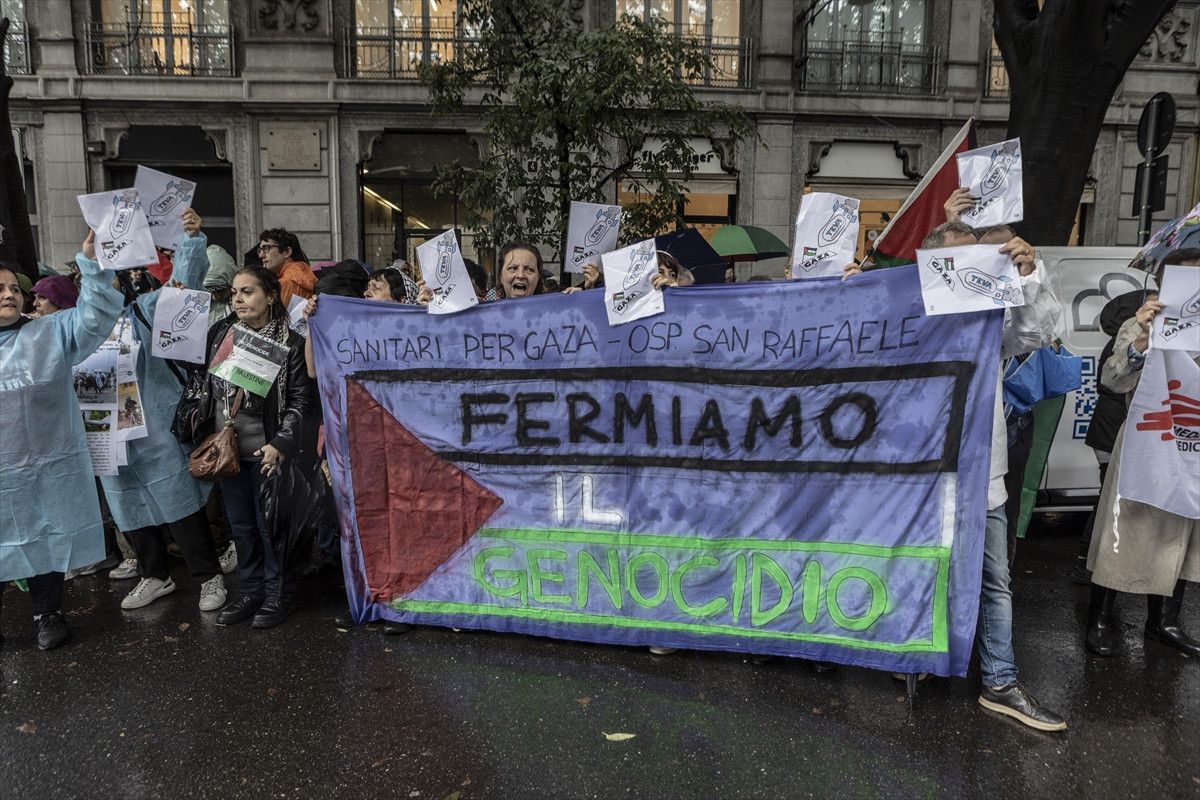 italyadan gazzeye destek israilin saldirilarina karsi protesto duzenlendi 6 4pyYaY5G