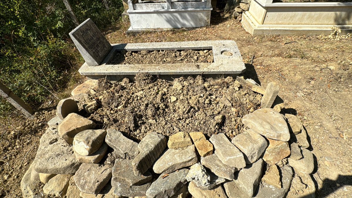 Karabük'te ayı mezarları talan etti 1 karabukte ayi mezarlari talan etti 0 chYiCZMl