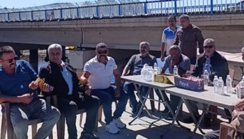 konyada beysehir golu kurudu balikcilar kurban kesip dua etti kTY5R9y8