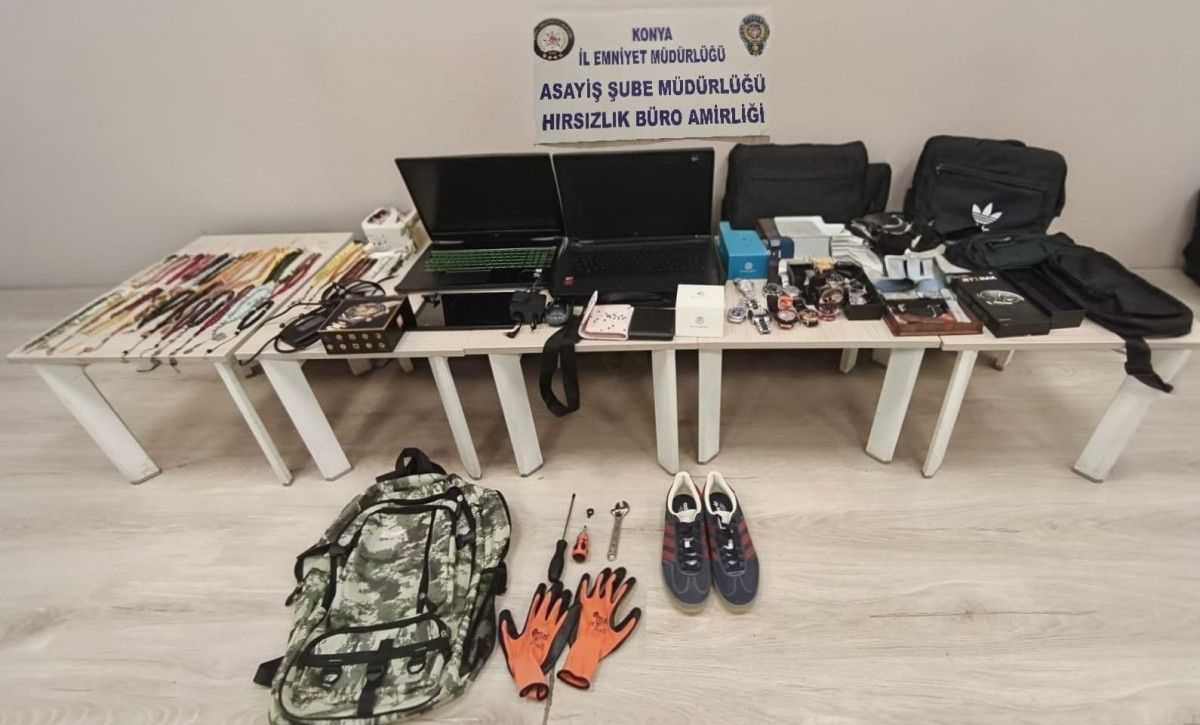 konyada cezaevinden firar edip 10 evden 2 milyon liralik hirsizlik yapan hukumlu yakalandi 2 lUm4teNK