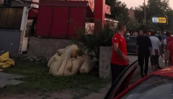 samsunspor taraftarlarinin mola verdigi restoranda silahli kavga d5P6RURR