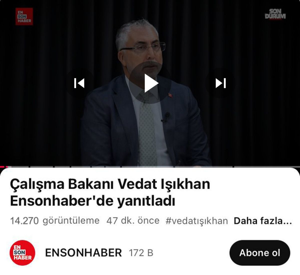 vedat isikhan eytnin maliyeti her yil katlanarak artacak 0 ts9p1s3K