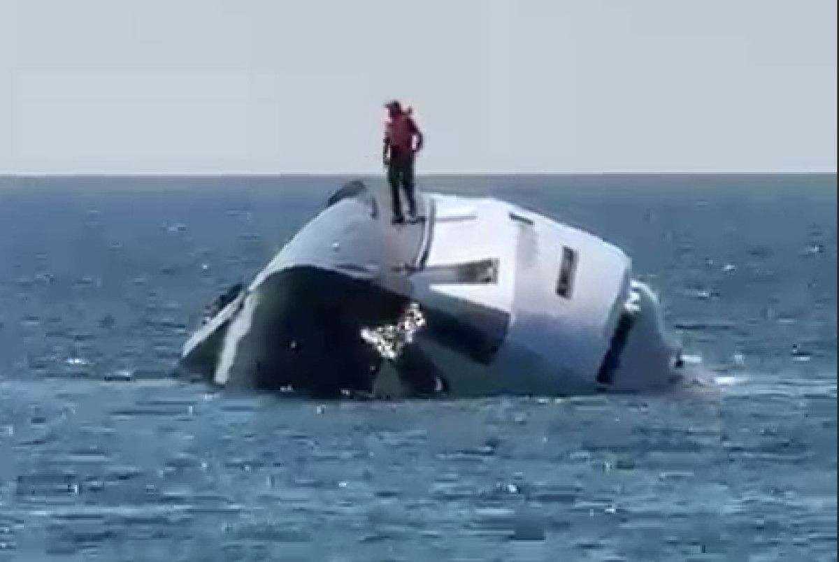 zonguldakta luks yat denize indirildikten 15 dakika sonra batti 1 NFhCvRO3