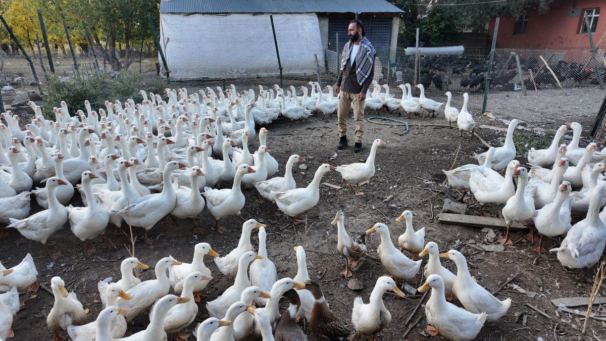 agrida islik sesiyle yuzlerce kanatli hayvani etrafina topluyor 1 PESMXuN6