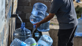 ankarada su kesintisi devam ediyor vatandaslar ellerinde bidonlarla cesmelere kostu uVsXbBbF