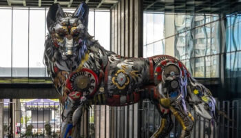 aselsandan bozkurt heykeli ziyarete acildi xXm9pmUW